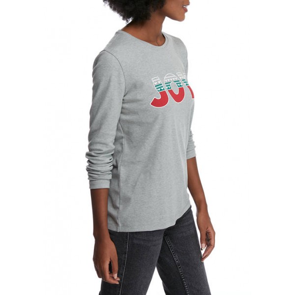 Kim Rogers® Women's Perfectly Soft Long Sleeve Graphic T-Shirt