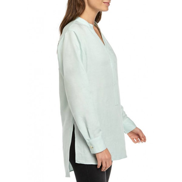 THE LIMITED Women's Oversized Linen Tunic Top