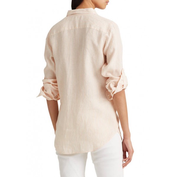 Lauren Ralph Lauren Striped Linen Shirt