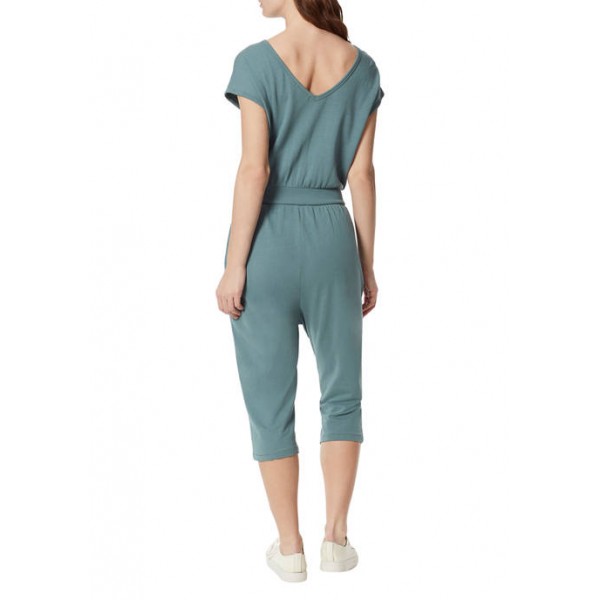 Frayed Women's French Terry Romper