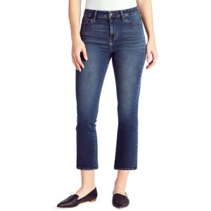 Chaps Mid Rise Crop Kick Jeans in Average Length 