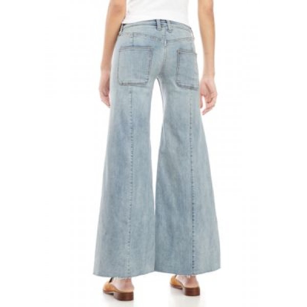 Free People Hailey Low Rise Bell Bottom Jeans