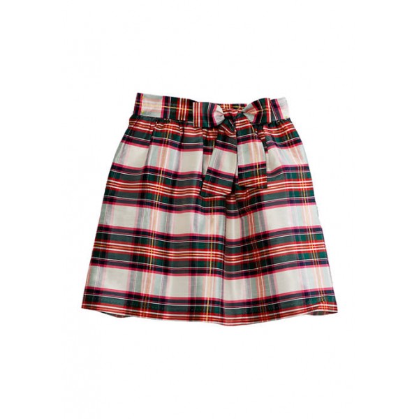Crown & Ivy™ Women's Plaid Skirt with Bow