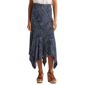 Lauren Ralph Lauren Print Asymmetrical Skirt