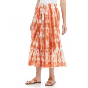 New Directions® Women's Tiered Midi Skirt