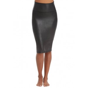 SPANX® Women's Faux Leather Pencil Skirt
