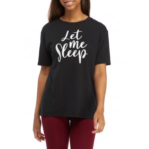 Fifth Sun Let Me Sleep Graphic Sleep Shirt