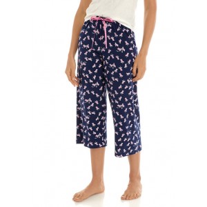 HUE® Beach Chair Sleep Capri Pajama Pants 