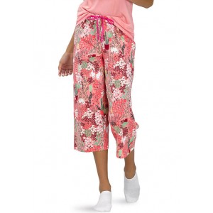 HUE® Strawberry Bouquet Capri Pajama Pants 