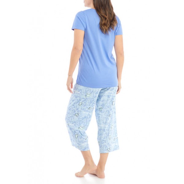 HUE® Women's 2 Piece Sleepwear Set