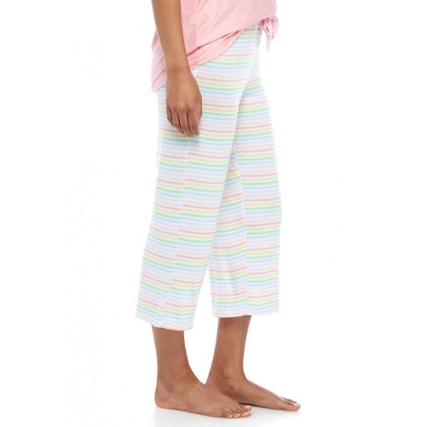 Roudelain Capri Pajama Pants