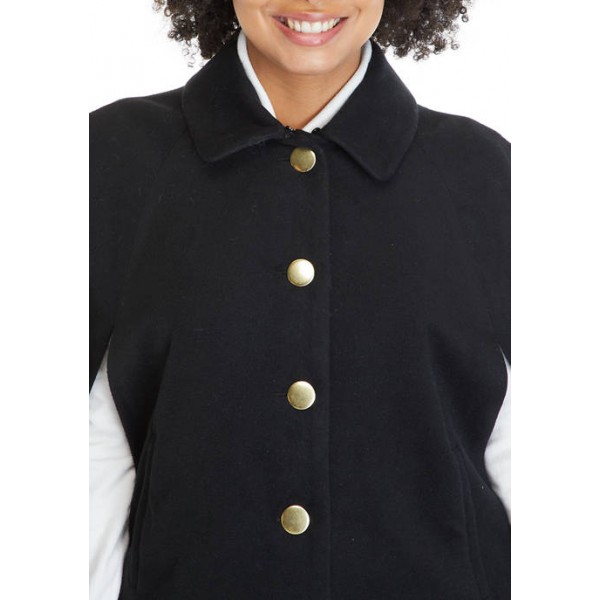 Crown & Ivy™ Women's Cape Sleeve Jacket