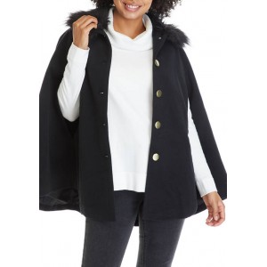 Crown & Ivy™ Women's Cape Sleeve Jacket 
