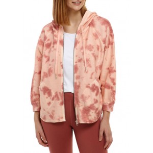 New Directions® Women's Front Zip Hooded Studio Jacket 