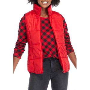 New Directions® Women's Solid Puffer Vest 