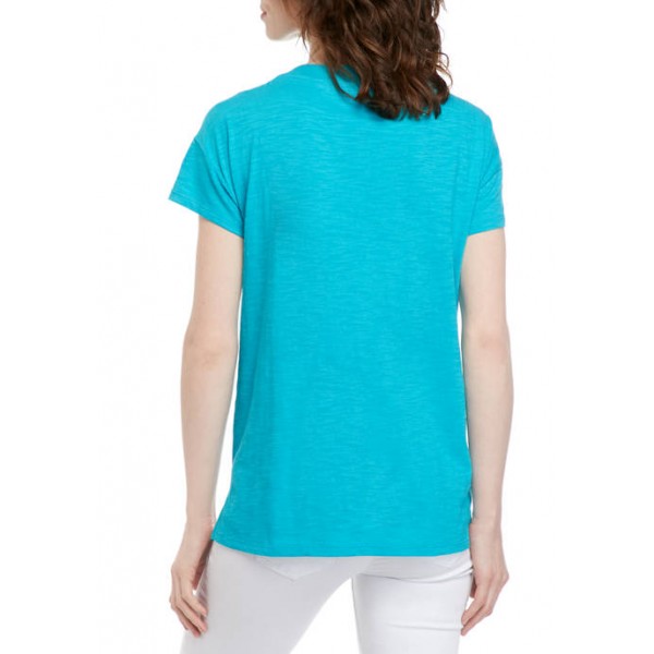 Kim Rogers® Women's Drop Shoulder Art Graphic T-Shirt