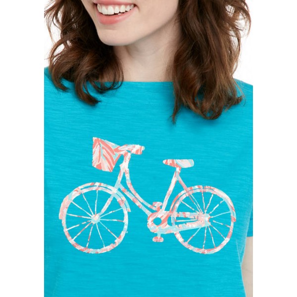 Kim Rogers® Women's Drop Shoulder Art Graphic T-Shirt