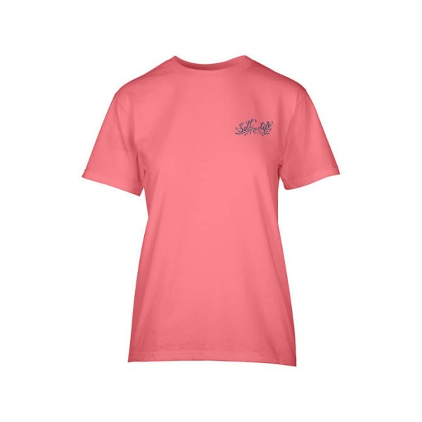 Salt Life Women's Short Sleeve Salty and Sweet Graphic T-Shirt