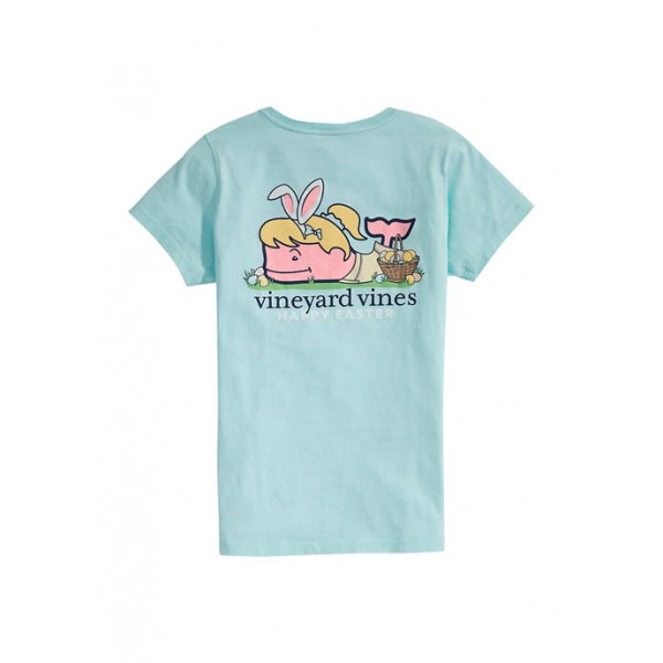 Vineyard Vines Easter Whale Short-Sleeve Pocket T-Shirt