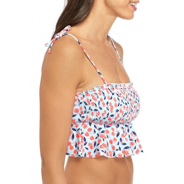 Cabana by Crown & Ivy™ Cherry On Top Midkini Swim Top