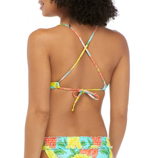 Cabana by Crown & Ivy™ Petal Party Molded Swim Top