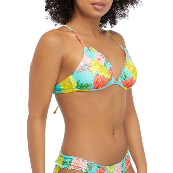 Cabana by Crown & Ivy™ Petal Party Molded Swim Top
