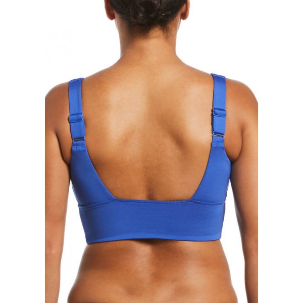 Nike® Essential Scoop Neck Swim Midkini Top