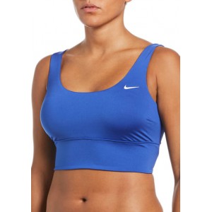 Nike® Essential Scoop Neck Swim Midkini Top 