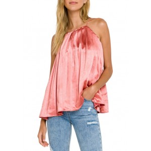Endless Rose Pleated Halter Top 