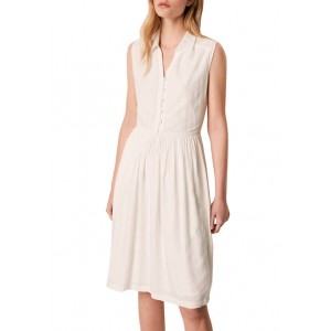 French Connection Sleeveless Collared Dress 
