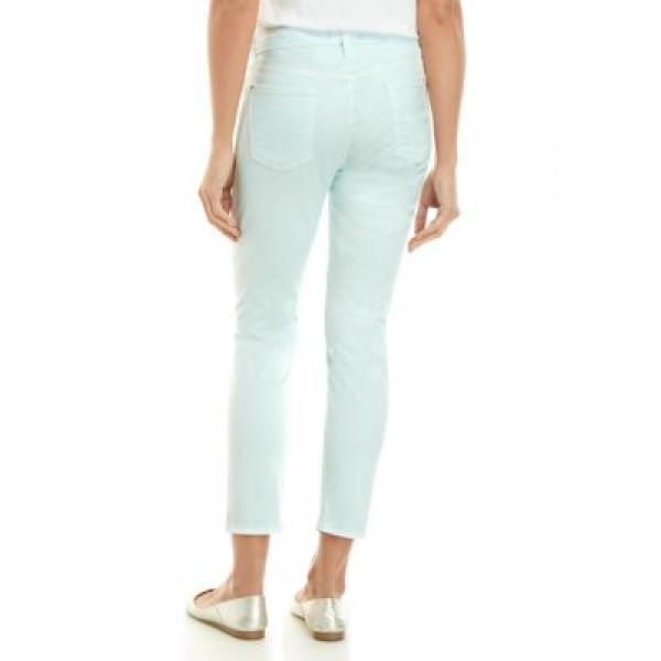 JEN7 by 7 For All Mankind Sateen Ankle Skinny Jeans