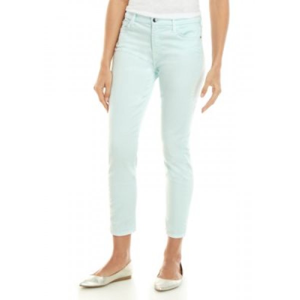 JEN7 by 7 For All Mankind Sateen Ankle Skinny Jeans