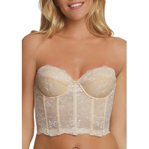 Dominique Tayler Lace Backless Strapless Bra 