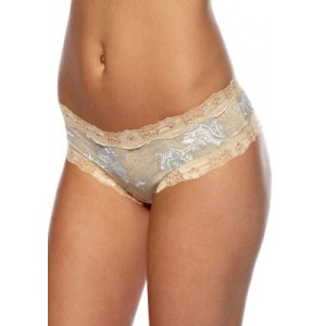 New Directions® Printed Lace Trim Hipster - H91137P 