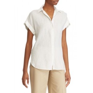 Lauren Ralph Lauren Linen Dolman-Sleeve Shirt 