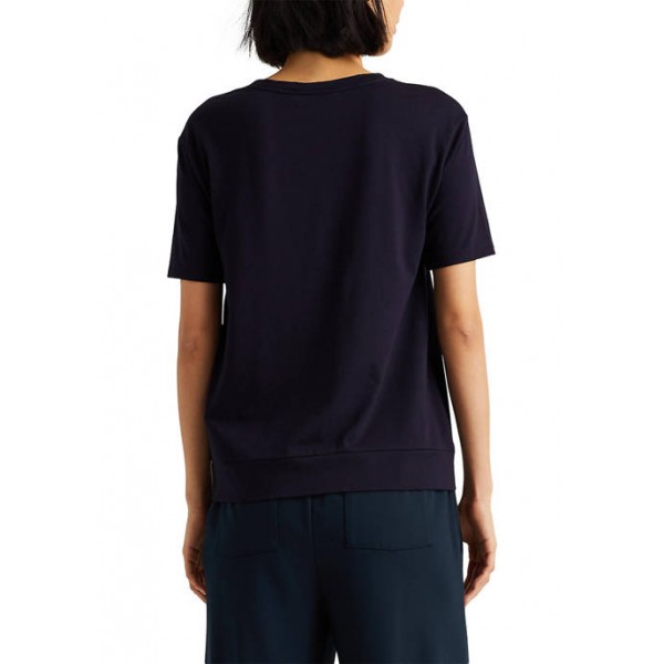 Lauren Ralph Lauren Twist-Front Cotton-Modal T-Shirt
