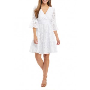 Lilly Pulitzer® Cecilia Lace Flare Sleeve Dress