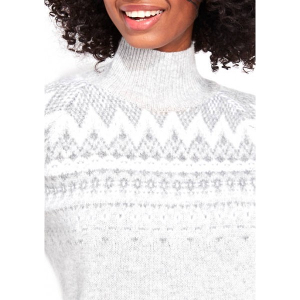 Vineyard Vines Women's Fairisle Turtleneck Sweater