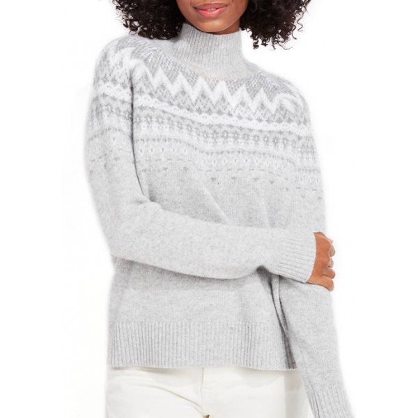Vineyard Vines Women's Fairisle Turtleneck Sweater