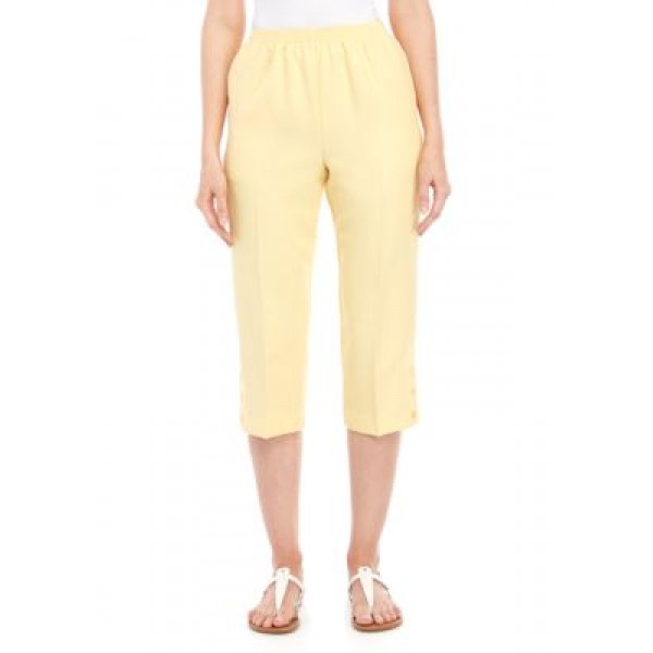 Alfred Dunner Classics Pull On Capris