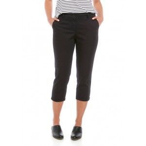 Crown & Ivy™ Women's Rolled Chino Cropped Pants