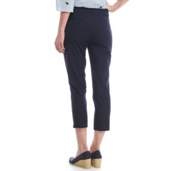 Crown & Ivy™ Woven Crop Length Pant