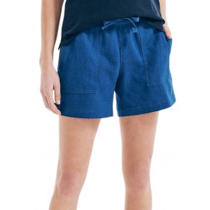Nautica Women's 5 Inch Linen Shorts