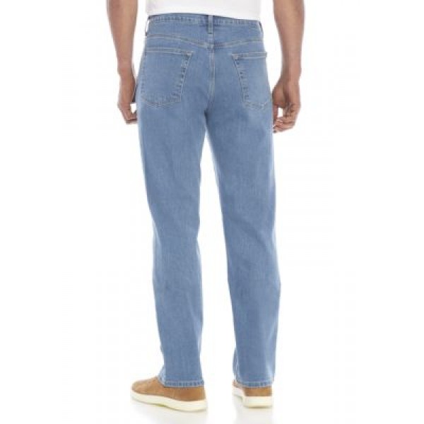 Saddlebred® Stretch Relaxed Fit 5-Pocket Jeans