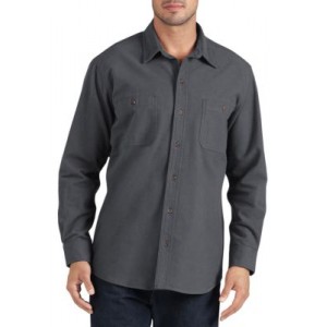 Dickies® Long Sleeve Chamois Shirt