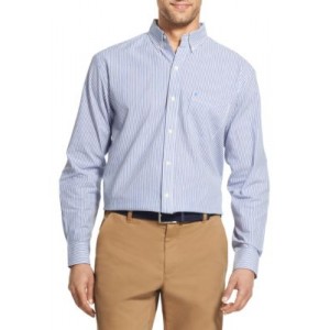 IZOD Premium Essentials Stretch Long Sleeve Button Down Shirt 