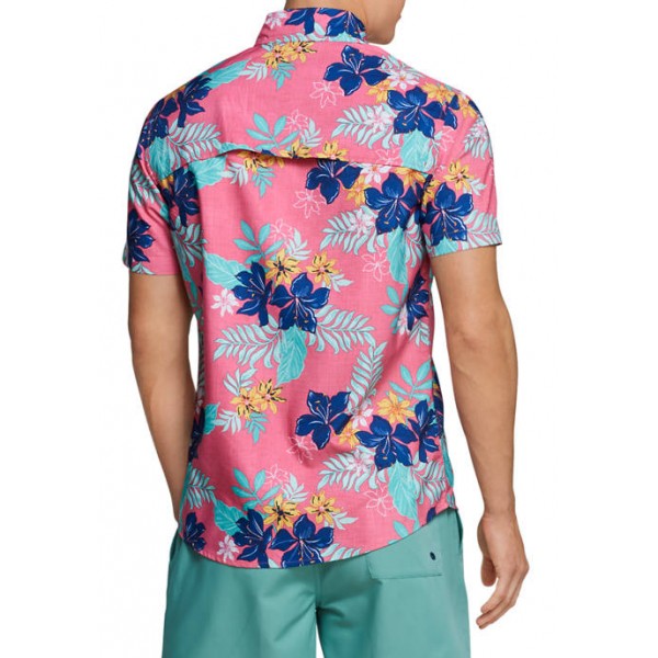 speedo® Short Sleeve Floral Paddle Shirt