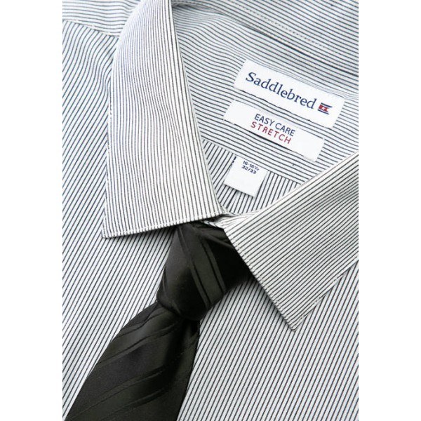 Saddlebred® Stretch Point Collar Dress Shirt