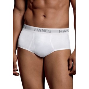 Hanes® Platinum Classic Cotton Tagless® Briefs 6 Pack 