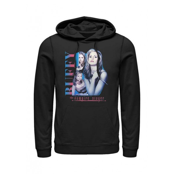 Buffy the Vampire Slayer Buffy the Vampire Slayer Buffy Collage Graphic Fleece Hoodie